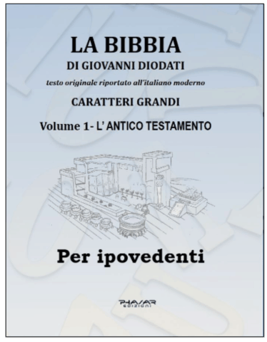 Antico Testamento Bibbia Diodati caratteri grandi