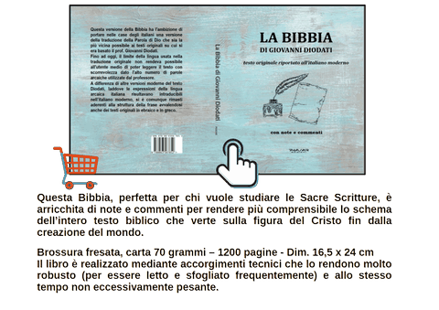 Bibbia Diodati in italiano moderno - versione da studio - Phasar