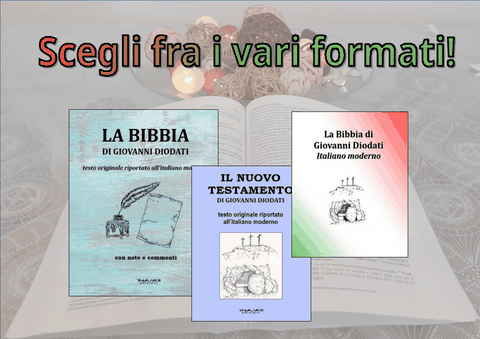 Formati Bibbia Diodati in italiano moderno